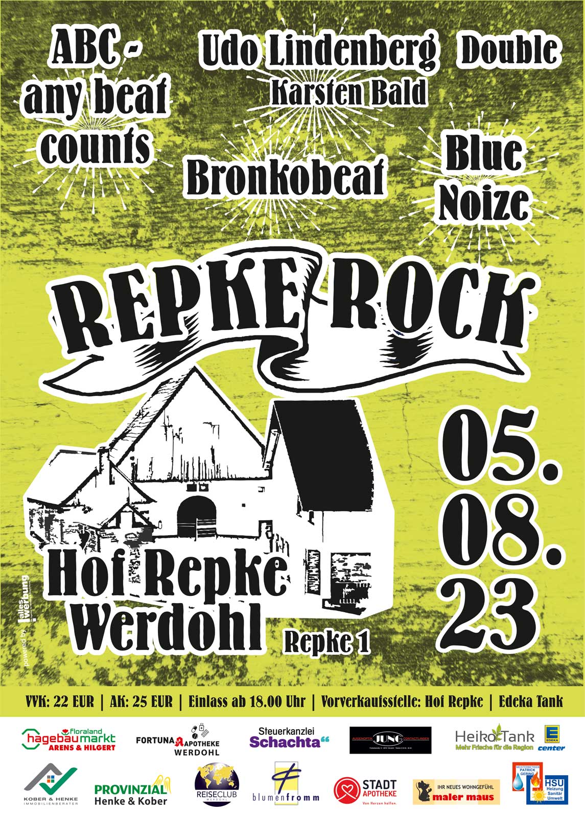 Repke-Rock 2023 - Plakat